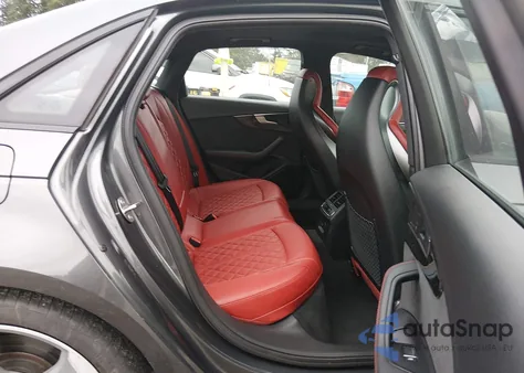 2018 Audi S4 3.0T Premium Plus z USA, uszkodzony, nr VIN WAUB4AF46JA010697